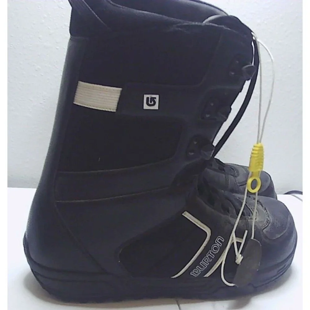 Burton Invader Black/White Snowboard Boots Men's Size 11